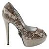 Philipp Plein High-Heel im Reptil Look 